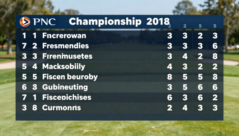 pnc championship leaderboard